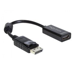 Delock Adapter Displayport 1.1 han til HDMI hun