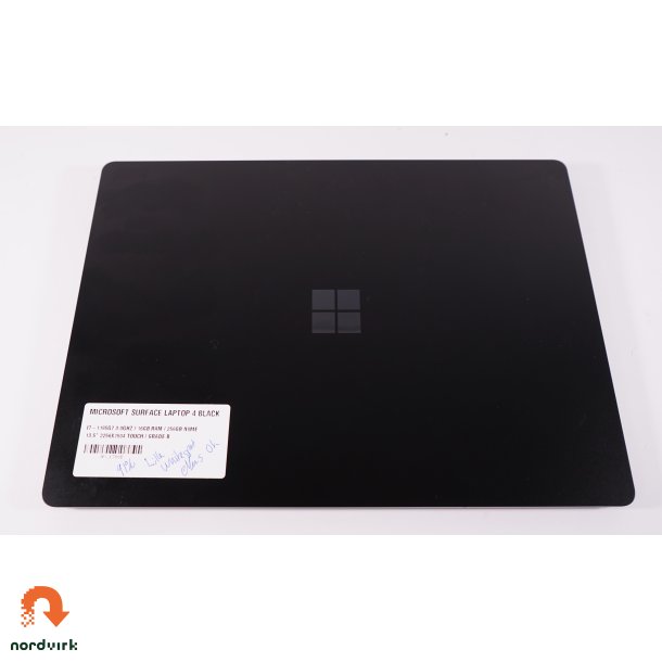 Microsoft Surface Laptop 4 Black | i7-1185G7 3.0GHz / 16GB RAM / 256GB NVMe | 13.5" 2256x1504 Touch / Grade B