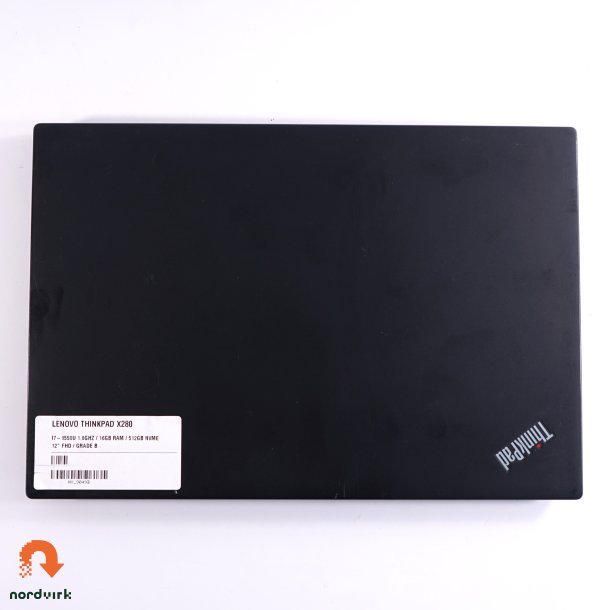 Lenovo ThinkPad X280 | i7-8550u 1.8Ghz / 8GB RAM / 256GB NVME | 12" FHD / Grade B