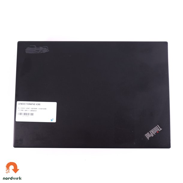 Lenovo ThinkPad X390 | I5-8365u 1.6GHz / 8GB RAM / 256GB NVME | 13" FHD / Win 11 / Grade C