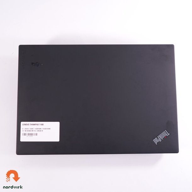 Lenovo ThinkPad T480 | i7-8550U 1.8Ghz / 16GB RAM / 256GB NVME | 14" HD Nvidia MX150 / Grade B