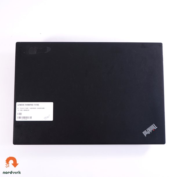 Lenovo ThinkPad T470s | I7-7500u 2.7GHz / 16GB RAM / 512GB NVME | 14" FHD / Grade B