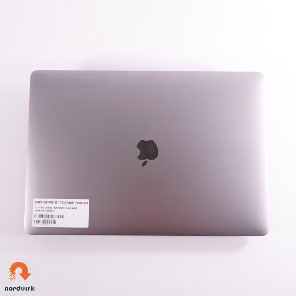 MacBook Pro 15" TB (2018) SpaceGrey |i7-8850H 2.60Ghz / 32GB RAM / 500GB NVME | 2880x1800 / Radeon 560X Pro 4GB / Grade C