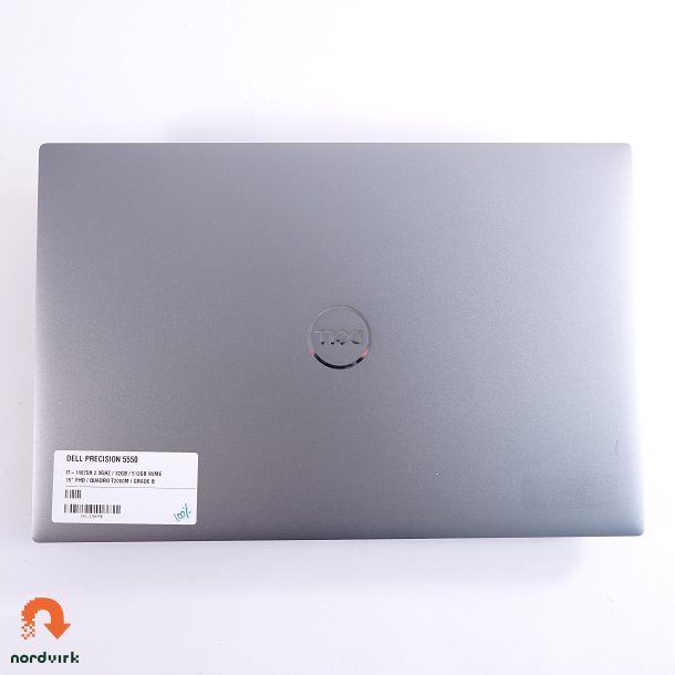 Dell Precision 5550 | i7-10875H 2.3GHz / 32GB / 512GB NVME | 15" FHD / Quadro T2000M / Grade B