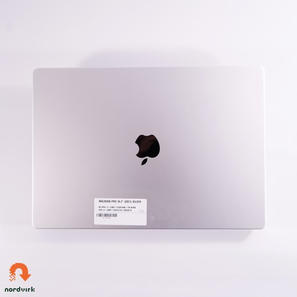 MacBook Pro 16.2" (2021) Silver | M1 MAX 10-Core / 32GB RAM / 1TB NVME | GPU 32-Core / 3456X2234 / Grade B