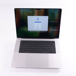 MacBook Pro 16.2" (2021) Silver | M1 MAX 10-Core / 32GB RAM / 1TB NVME | GPU 32-Core / 3456X2234 / Grade B