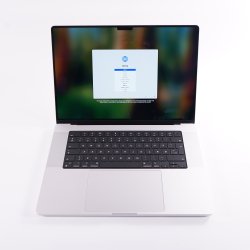 MacBook Pro 16.2" (2021) Silver | M1 MAX 10-Core / 32GB RAM / 1TB NVME | GPU 32-Core / 3456X2234 / Grade C