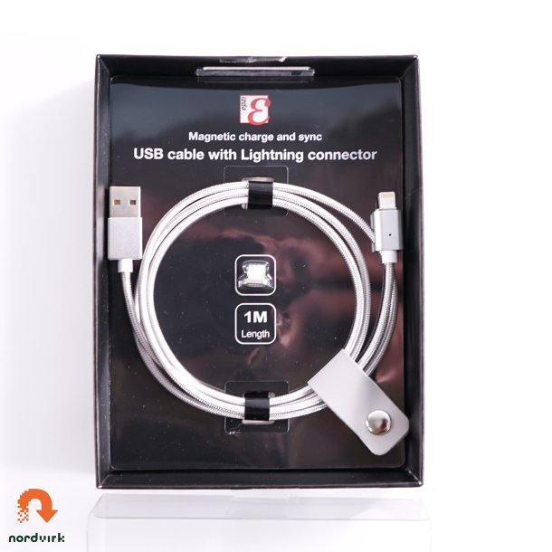 Magnetisk oplader | USB-A til lightning