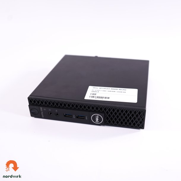 Dell Optiplex 3060m Micro | i3-8100t 3.1Ghz / 8GB RAM / 256GB SSD | Grade B