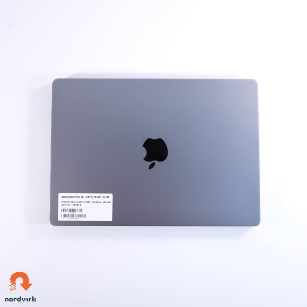 MacBook Pro 14" (2021) Space Gray | Apple M1 Max 3.2 GHz 10 core / 32GB RAM / 2TB NVME / 14" | 3024x1964  / Grade B