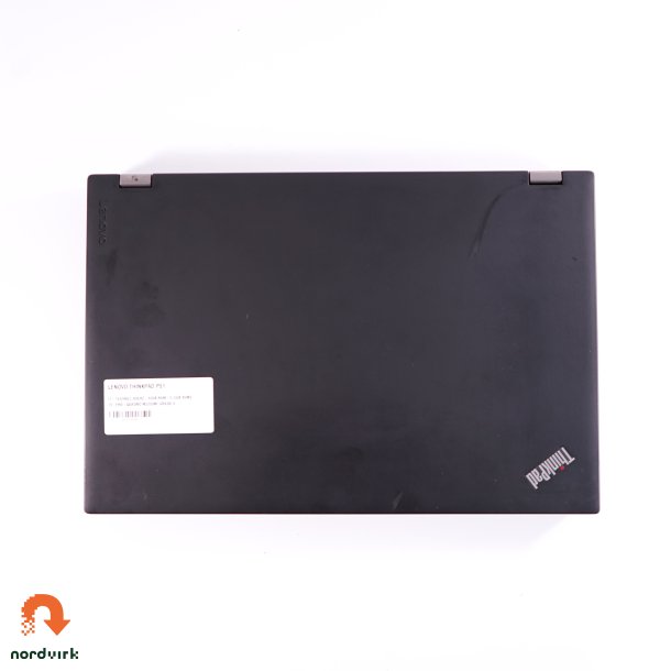 Lenovo ThinkPad P51 | i7-7820HQ 2.90GHz / 32GB RAM / 512GB NVME | 15" FHD / Quadro M2000M / Grade A