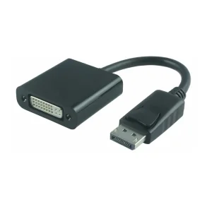DisplayPort (han) til DVI-I (hun) - 15 cm