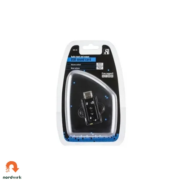 Deltaco USB Sound Card