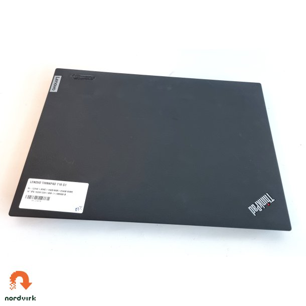 Lenovo ThinkPad T16 G1 | i5-1235u 1.3GHz / 16GB RAM / 256GB NVMe | 16" IPS 1920x1200 / WIN 11 / Grade B
